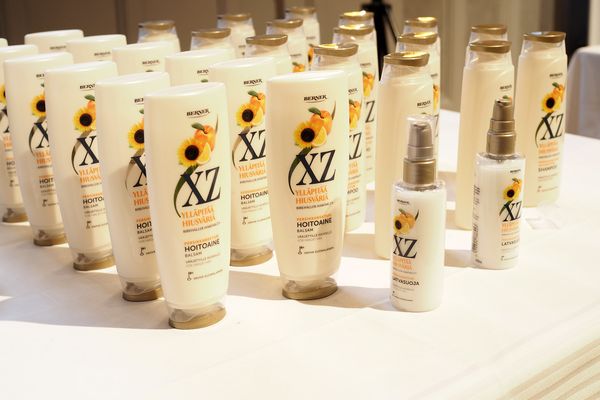 XZ, hiustenhoito, shampoo, hoitoaine, värjätyille, 