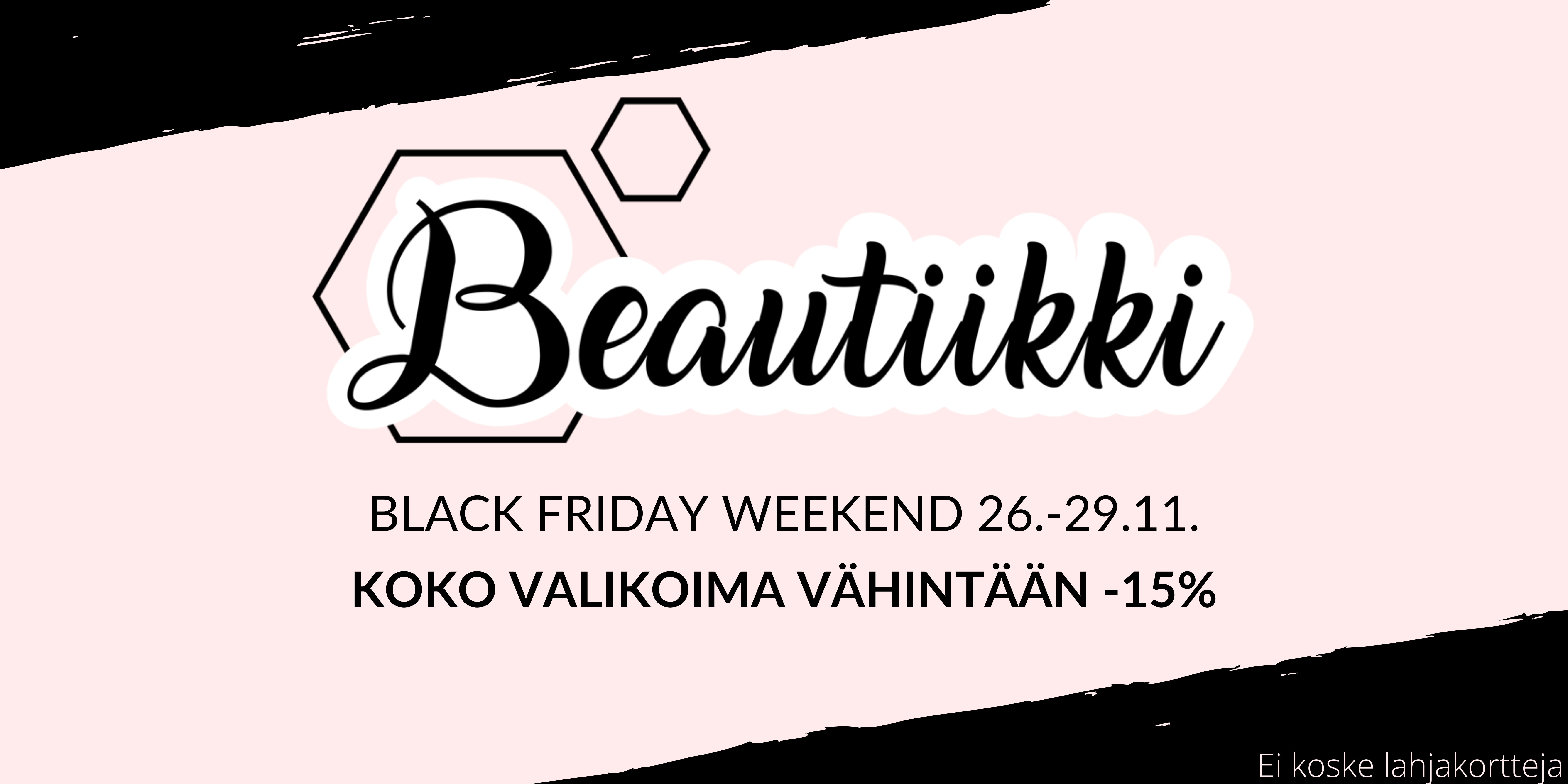 Beautiikki Black Friday