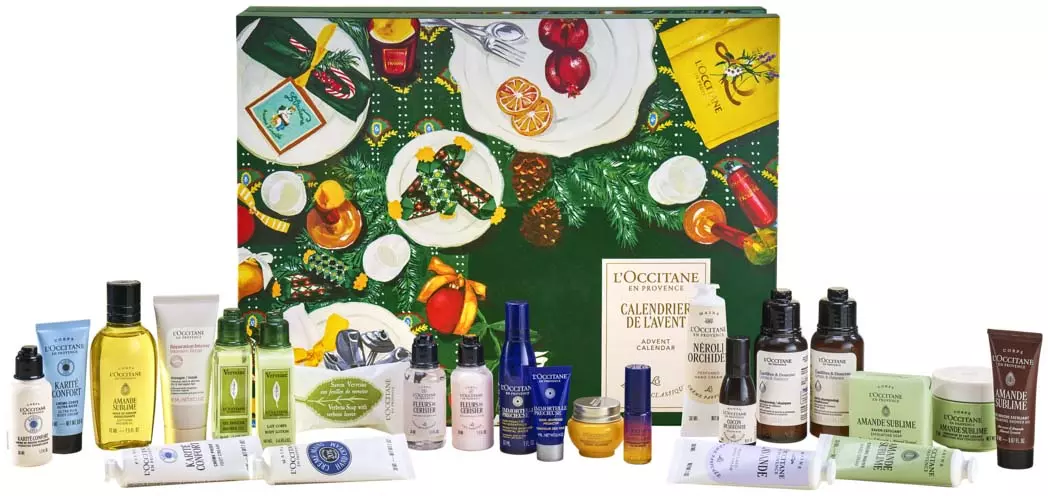L'occitane kalenteri 2026 koko sisältö