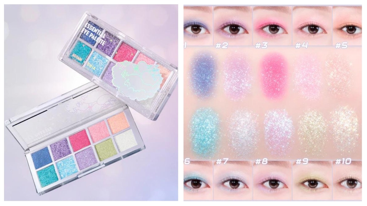 Muumi luomiväripaletti, Moomin x Bbia Essential Eye Palette