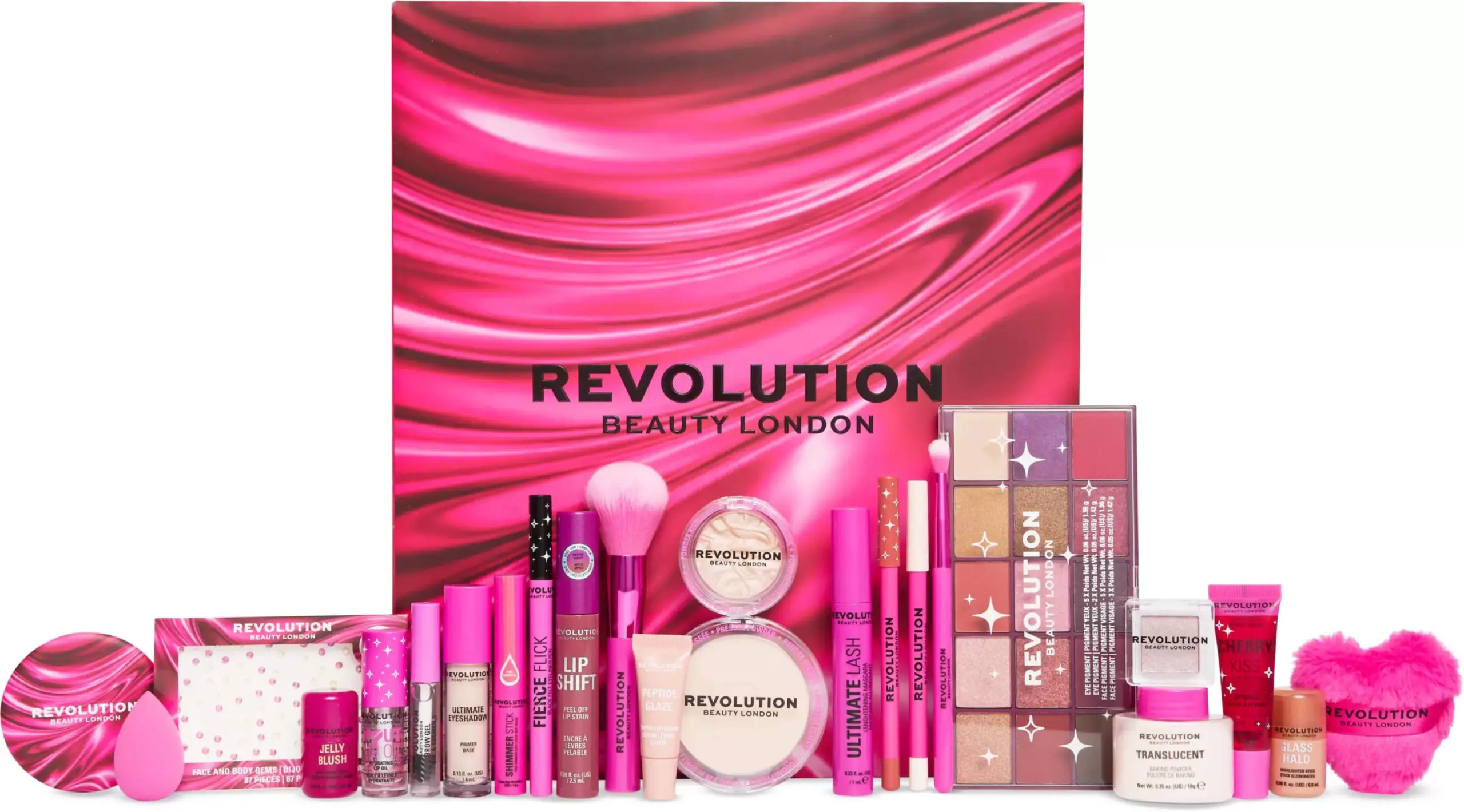 Makeup revolution joulukalenteri